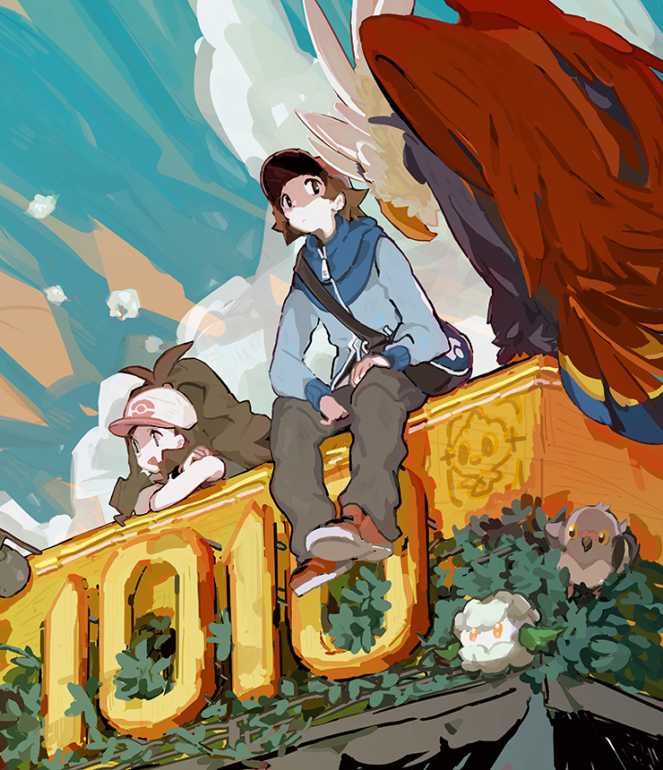 This is a pixiv picture whose title is pkmn.