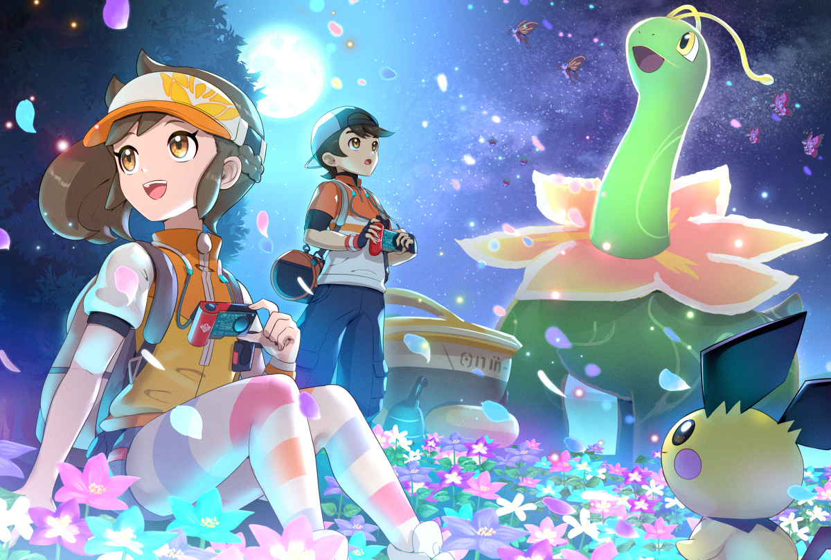 This is a pixiv picture whose title is Newポケモンスナップ.