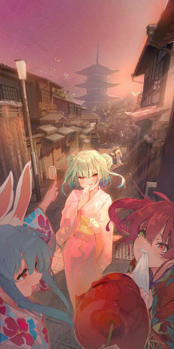 This is a pixiv picture whose title is 3期生.