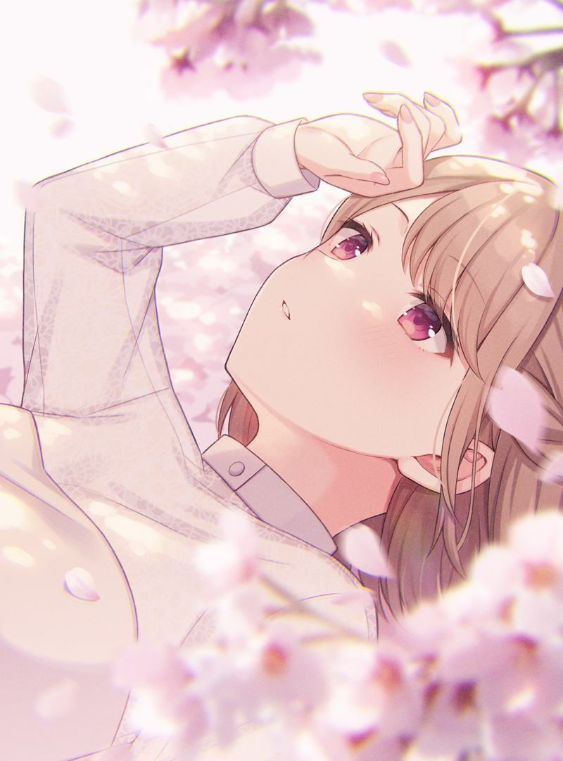 This is a pixiv picture whose title is 桜.