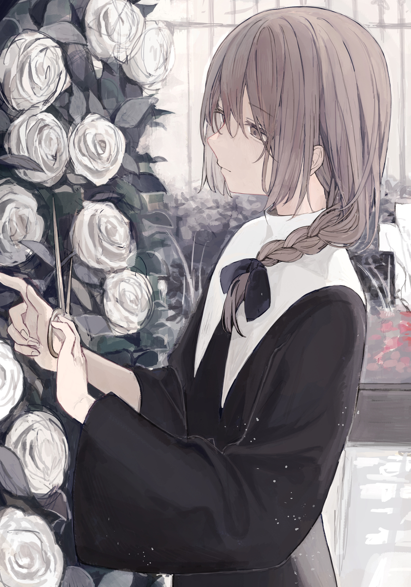 This is a pixiv picture whose title is episode.2「剪定」.