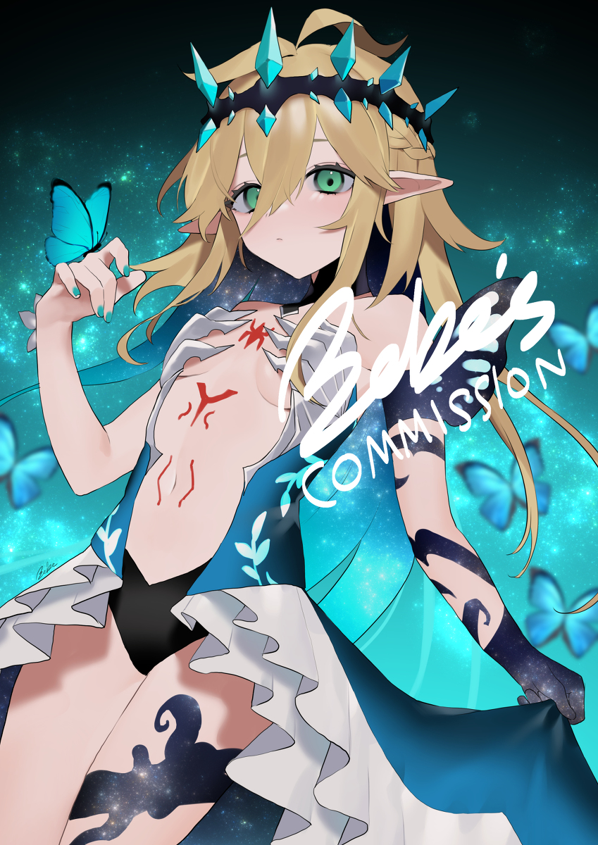 This is a pixiv picture whose title is SKEBで描かせていただいたものまとめ　2021年4月編.