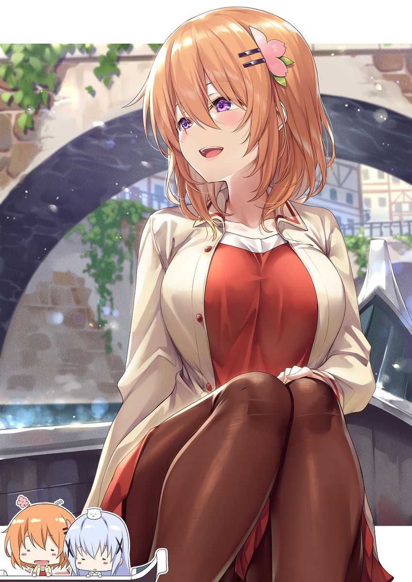 This is a pixiv picture whose title is ご注文はオトナココアですか？㊾.