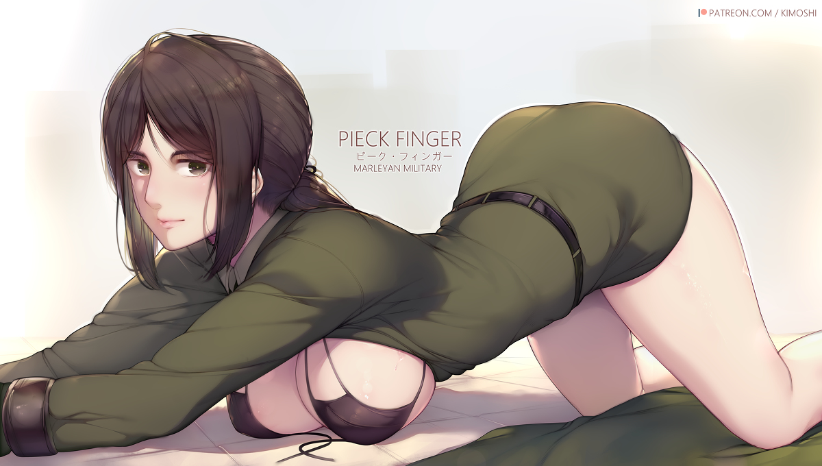 This is a pixiv picture whose title is Pieck wallpaper.