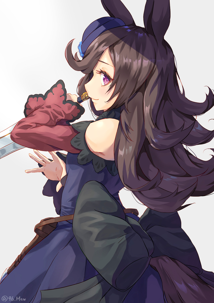 This is a pixiv picture whose title is ライスシャワーちゃん.