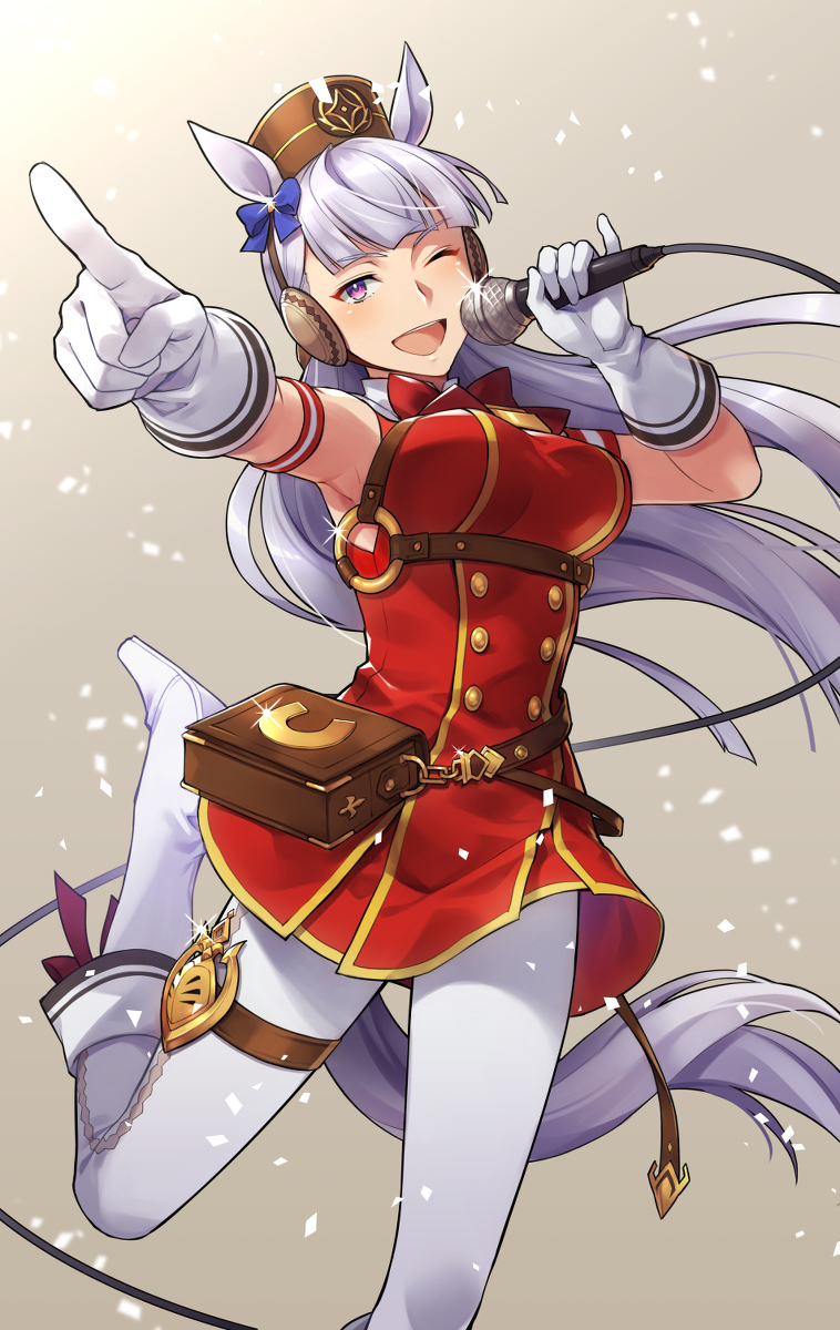 This is a pixiv picture whose title is ゴルシウィーク開幕だー！.