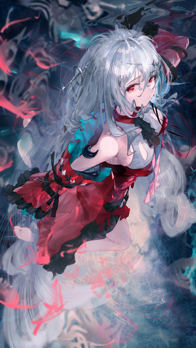 This is a pixiv picture whose title is Skadi the Corrupting Heart.