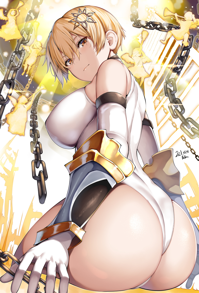 This is a pixiv picture whose title is 千年戦争アイギス"万刃を担う者アルヴァ".