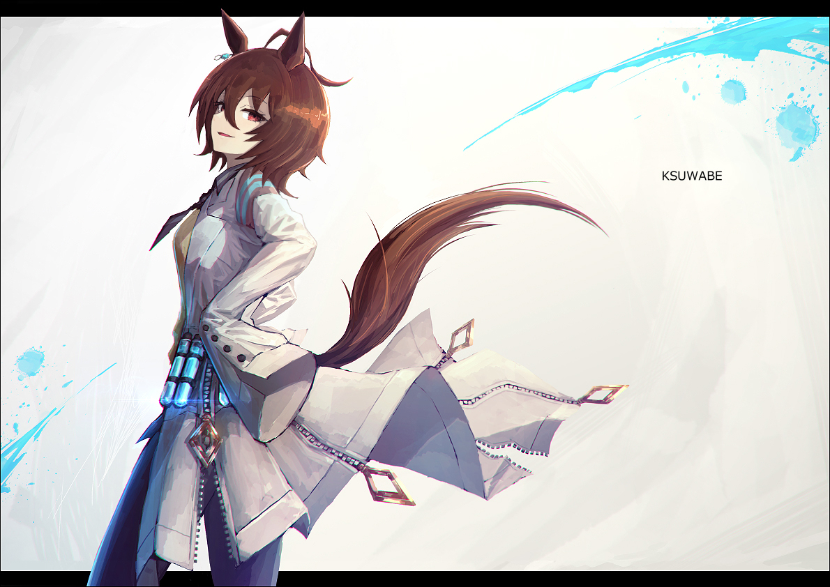 This is a pixiv picture whose title is アグネスタキオン.