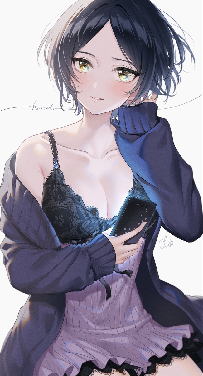 This is a pixiv picture whose title is 奏.