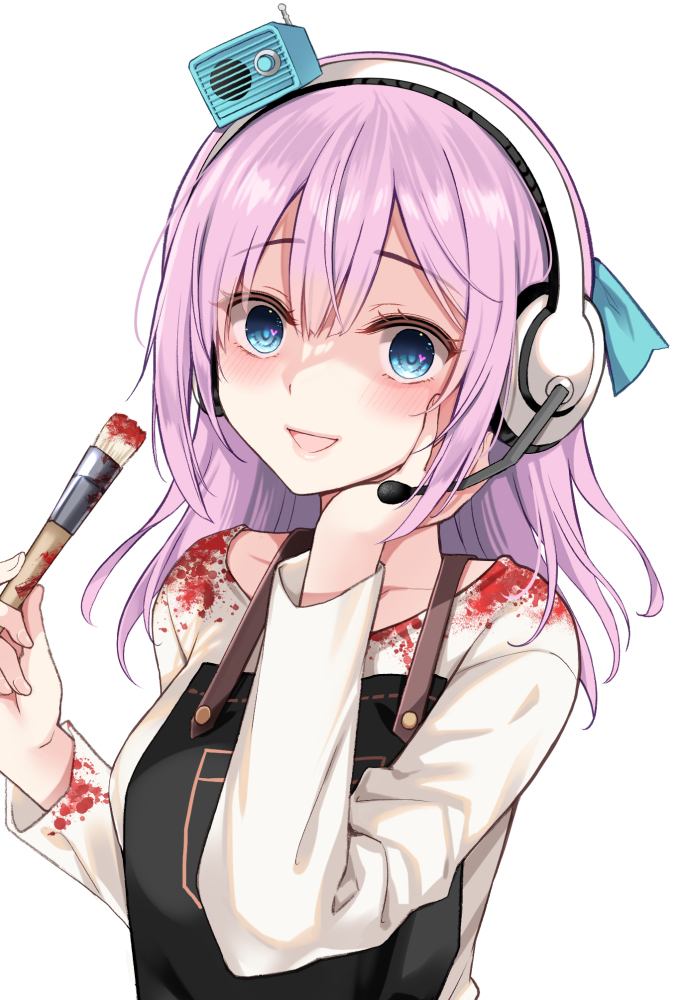 This is a pixiv picture whose title is VTuberになりました！.