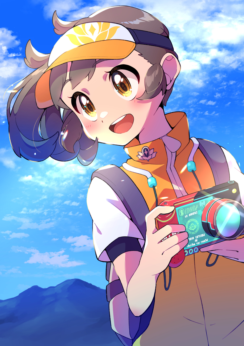 This is a pixiv picture whose title is Newポケモンスナップ主人公.