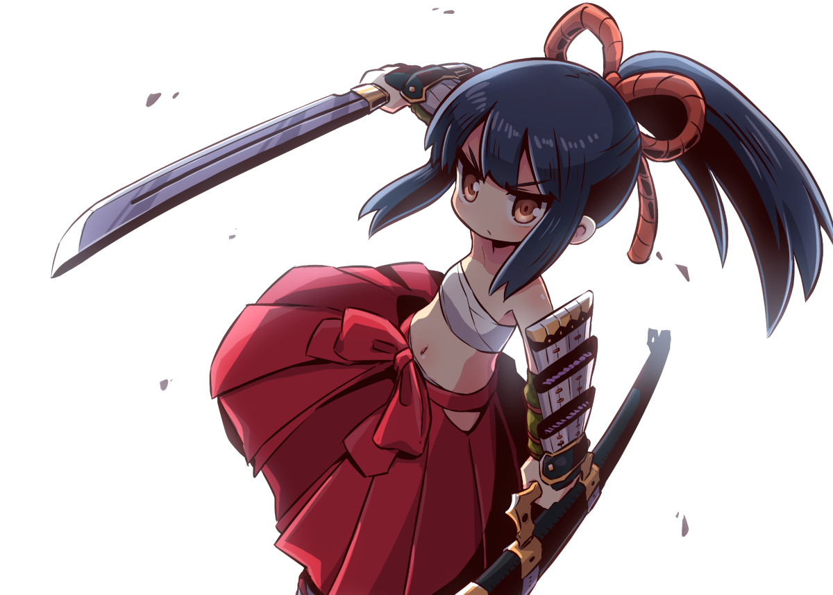 This is a pixiv picture whose title is ブシドー.