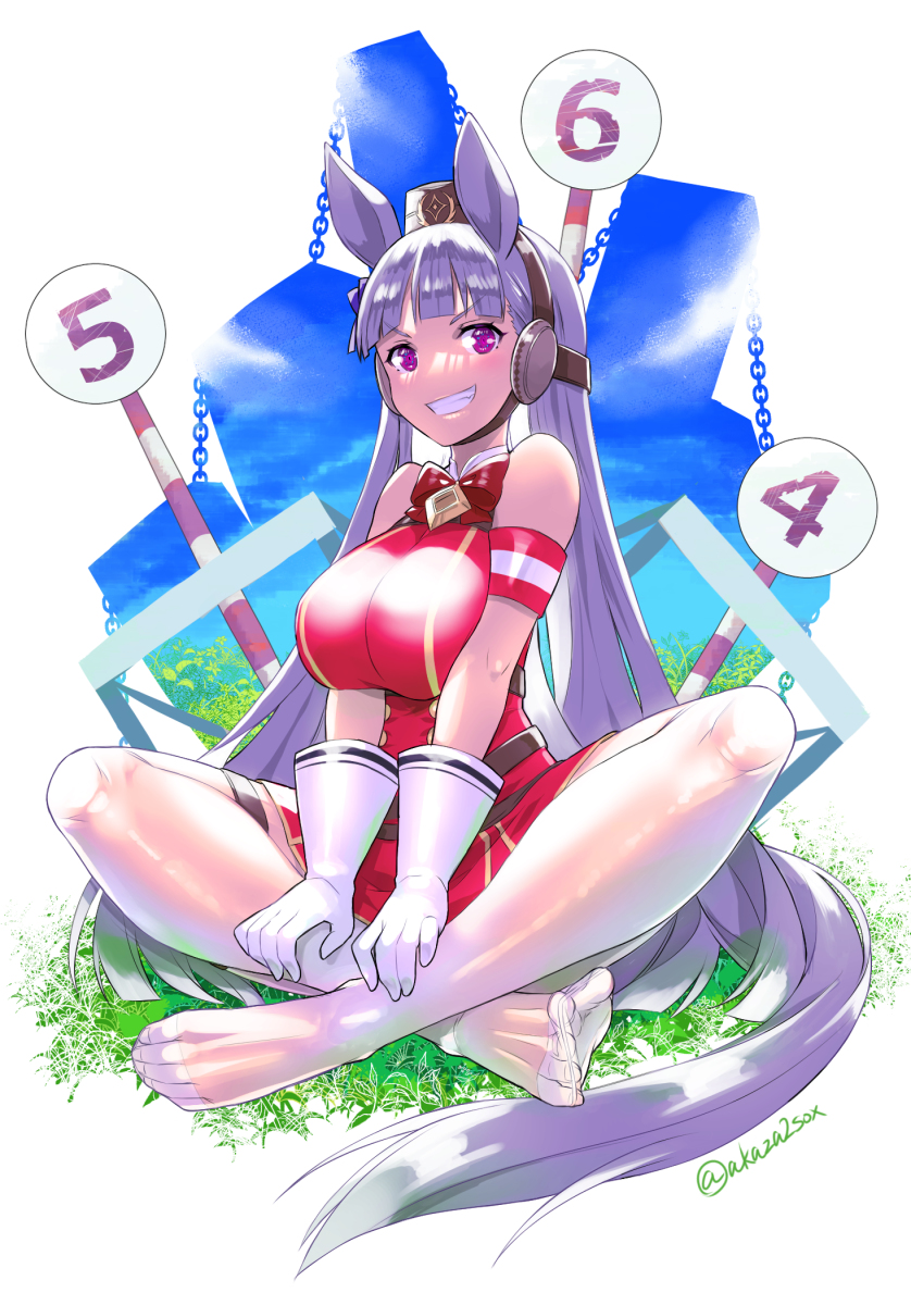 This is a pixiv picture whose title is ゴルシウィーク！.