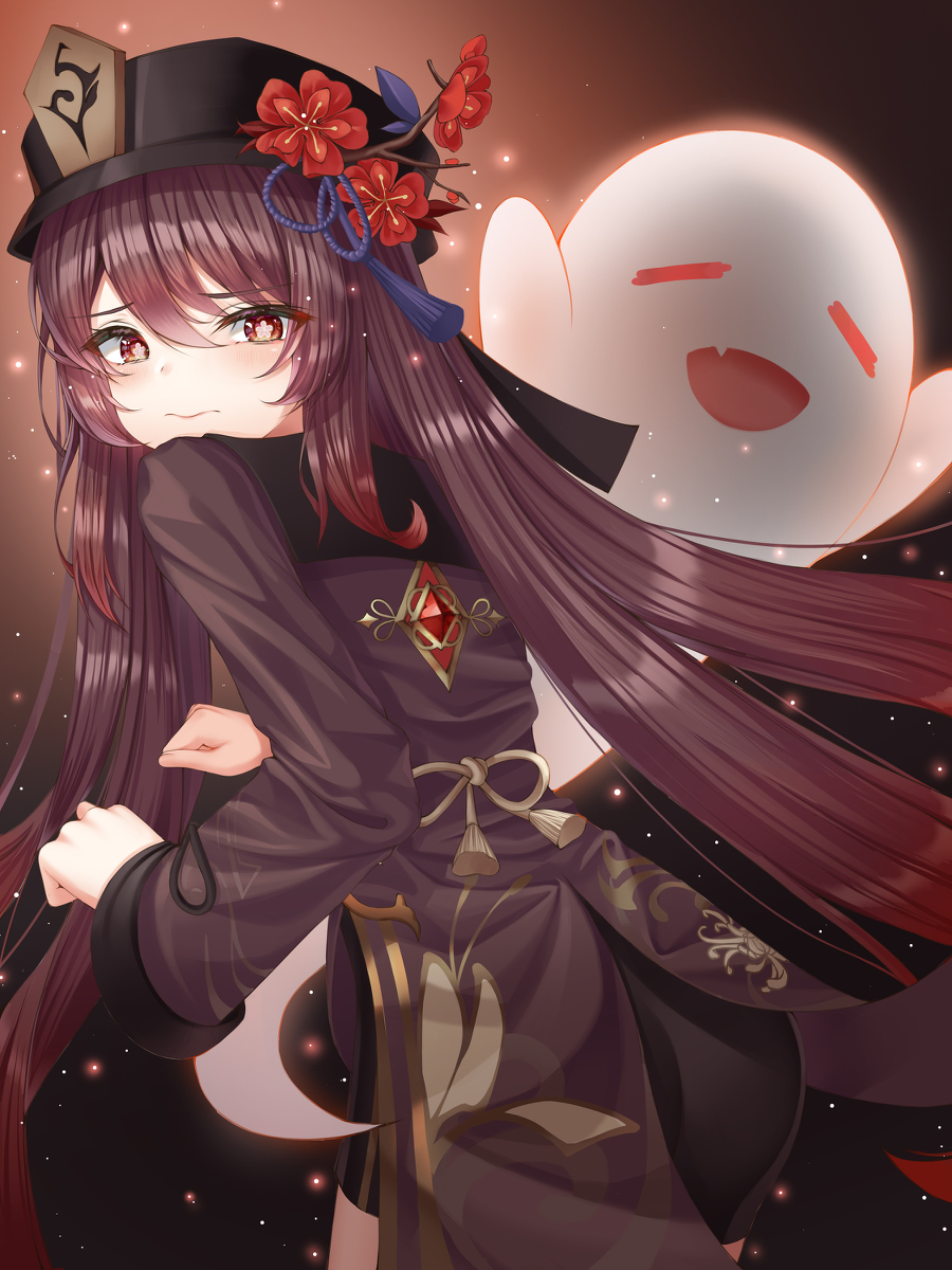 This is a pixiv picture whose title is 胡桃.