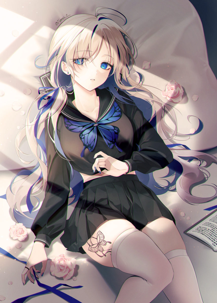 This is a pixiv picture whose title is 眩しい.