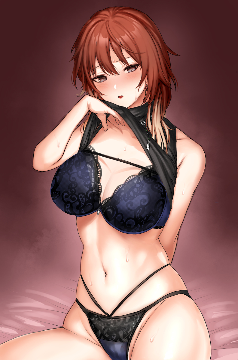 This is a pixiv picture whose title is 夜の美琴さん.