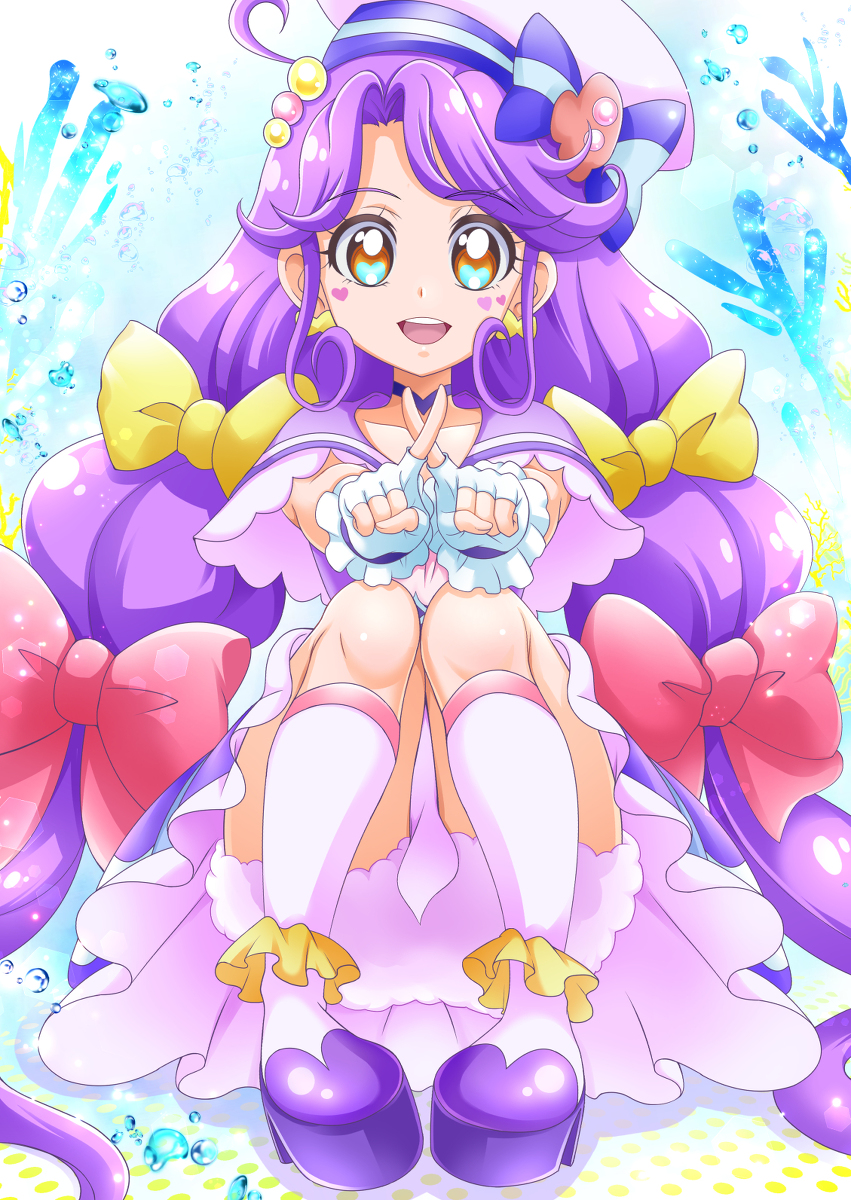 This is a pixiv picture whose title is キュアコーラル☆.