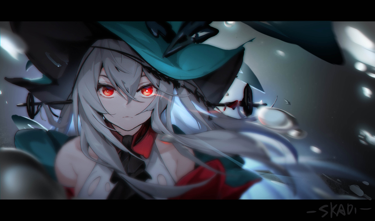 This is a pixiv picture whose title is スカジ.