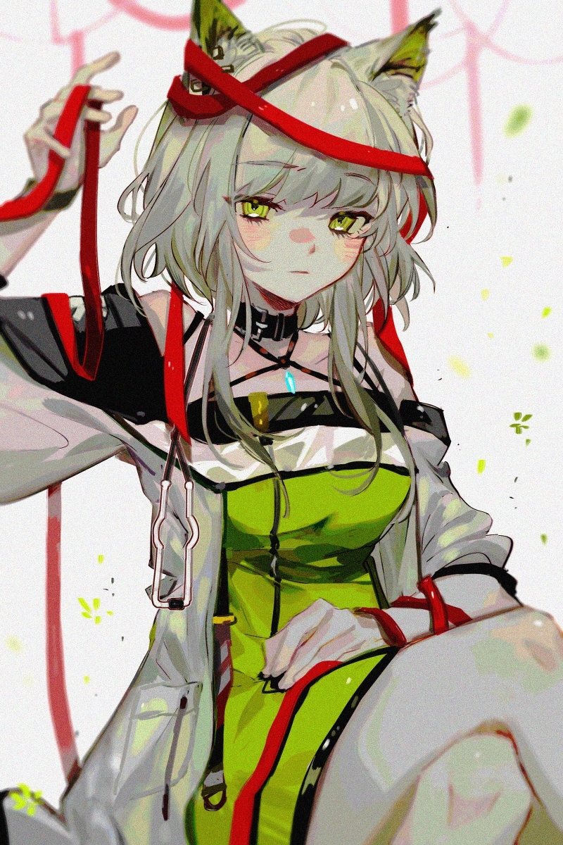 This is a pixiv picture whose title is Kal'tsit.