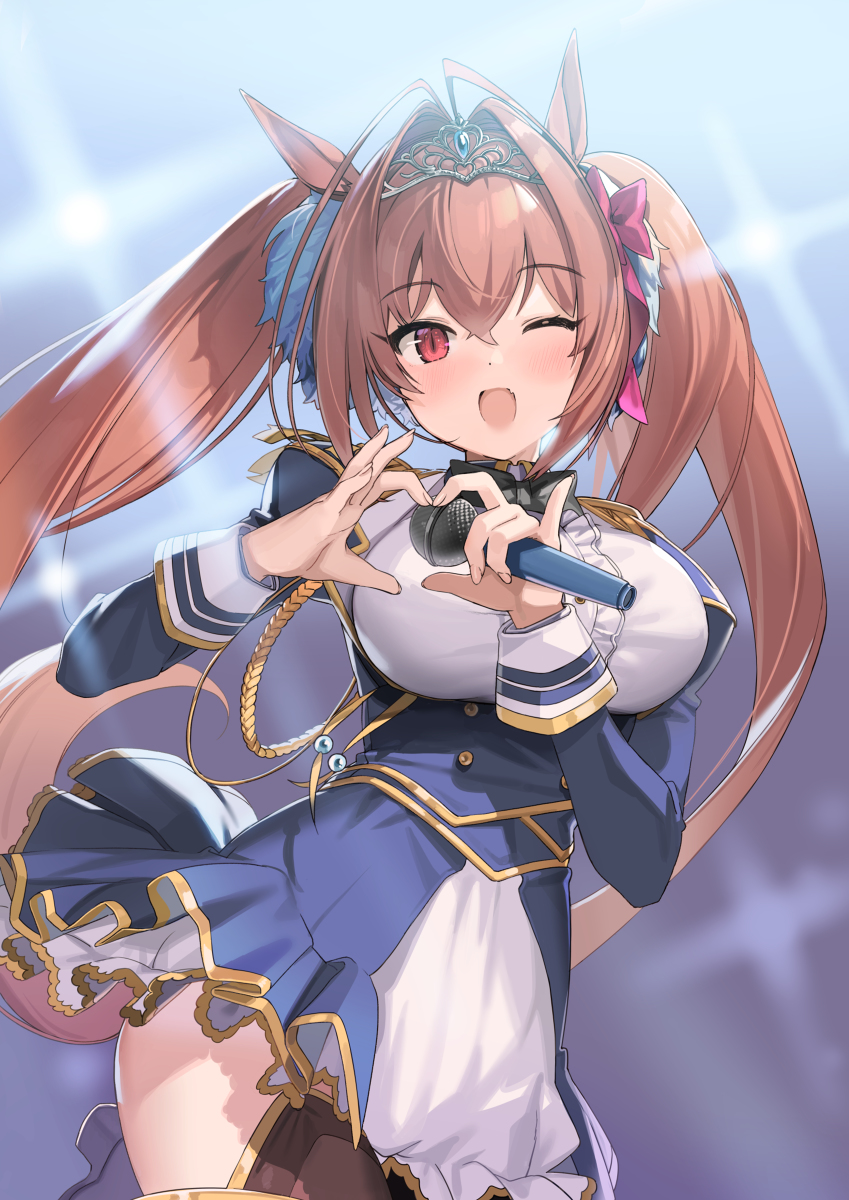 This is a pixiv picture whose title is ダイワスカーレット.