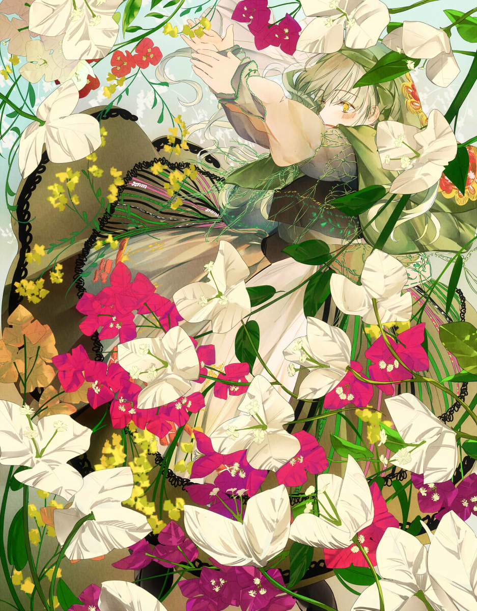 This is a pixiv picture whose title is amor.