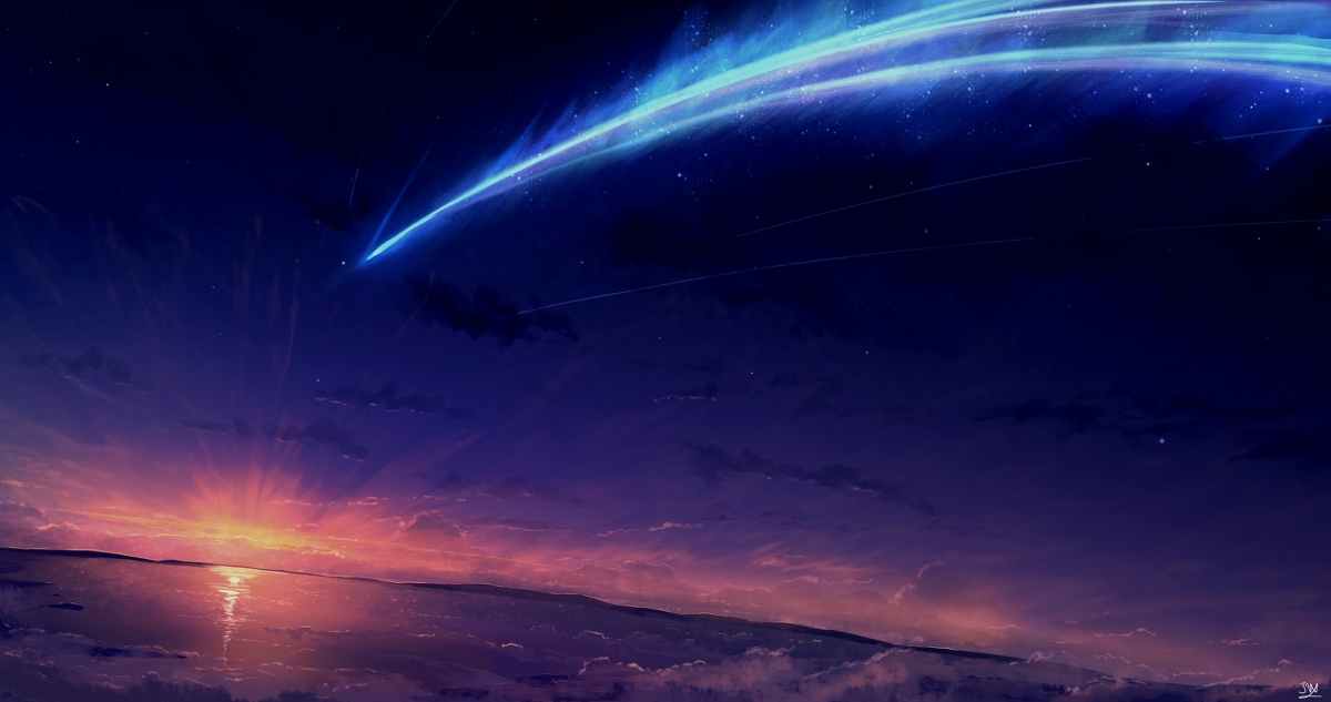 This is a pixiv picture whose title is 君の名は.