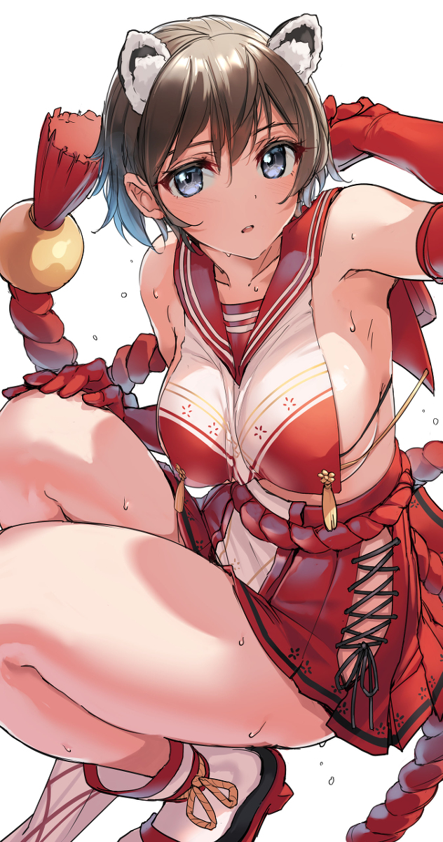 This is a pixiv picture whose title is ツバキちゃん.