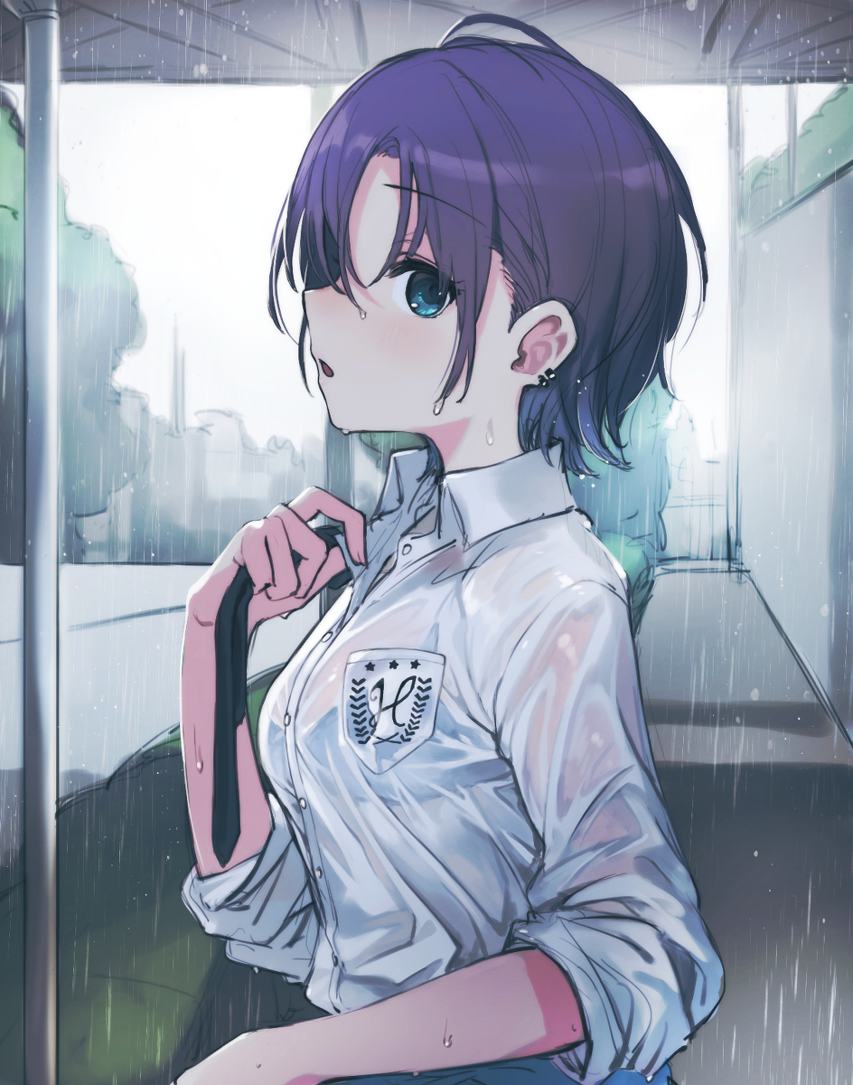 This is a pixiv picture whose title is 透.
