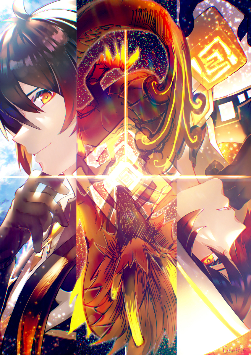 This is a pixiv picture whose title is 千変万化.