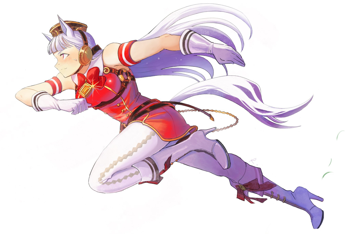 This is a pixiv picture whose title is 走るゴルシ様.
