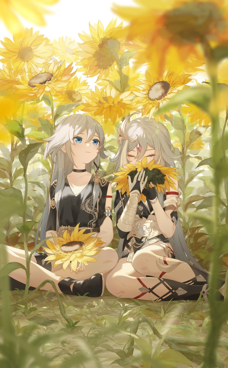 This is a pixiv picture whose title is 奏鸣.