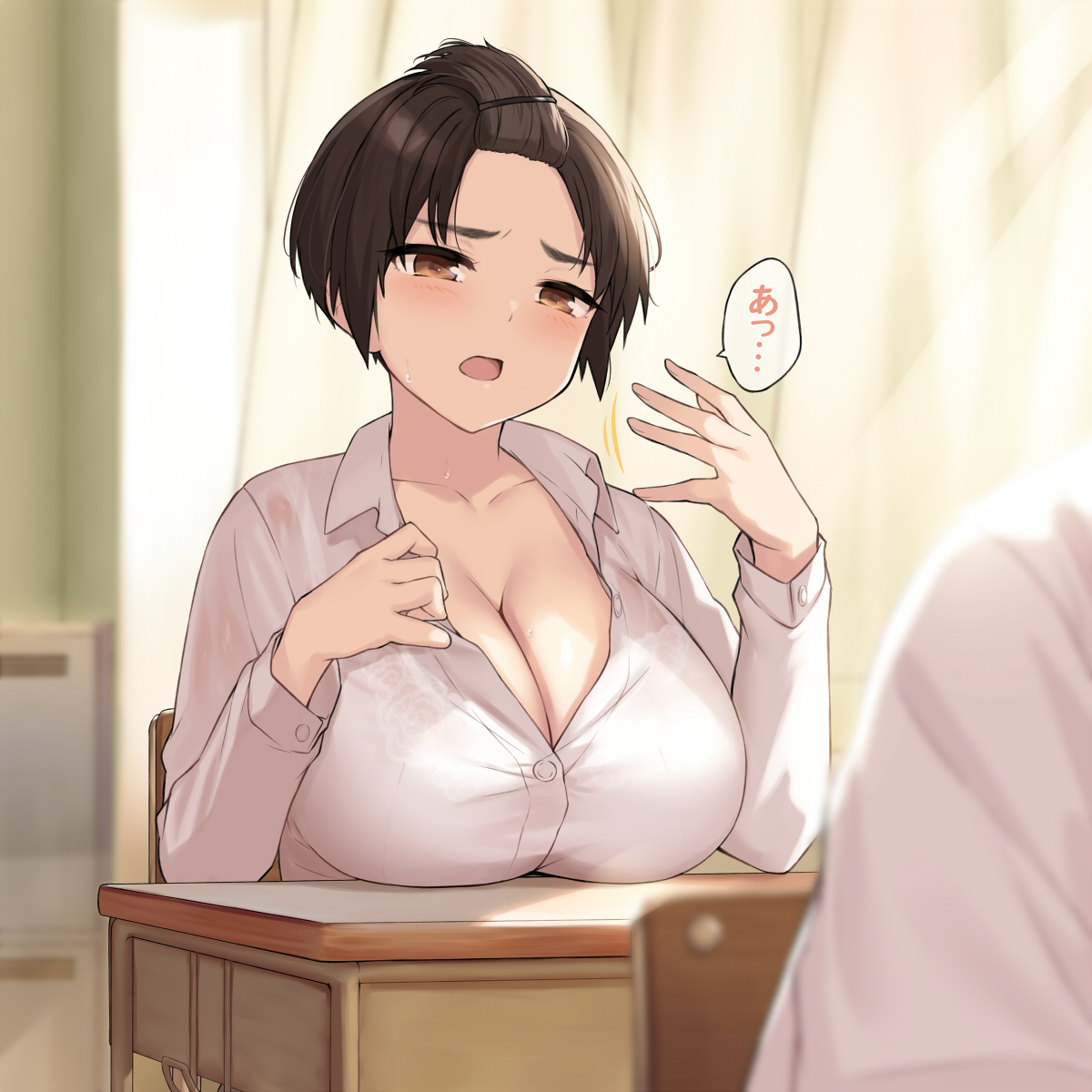 This is a pixiv picture whose title is 急に暖かくなってきた午後.