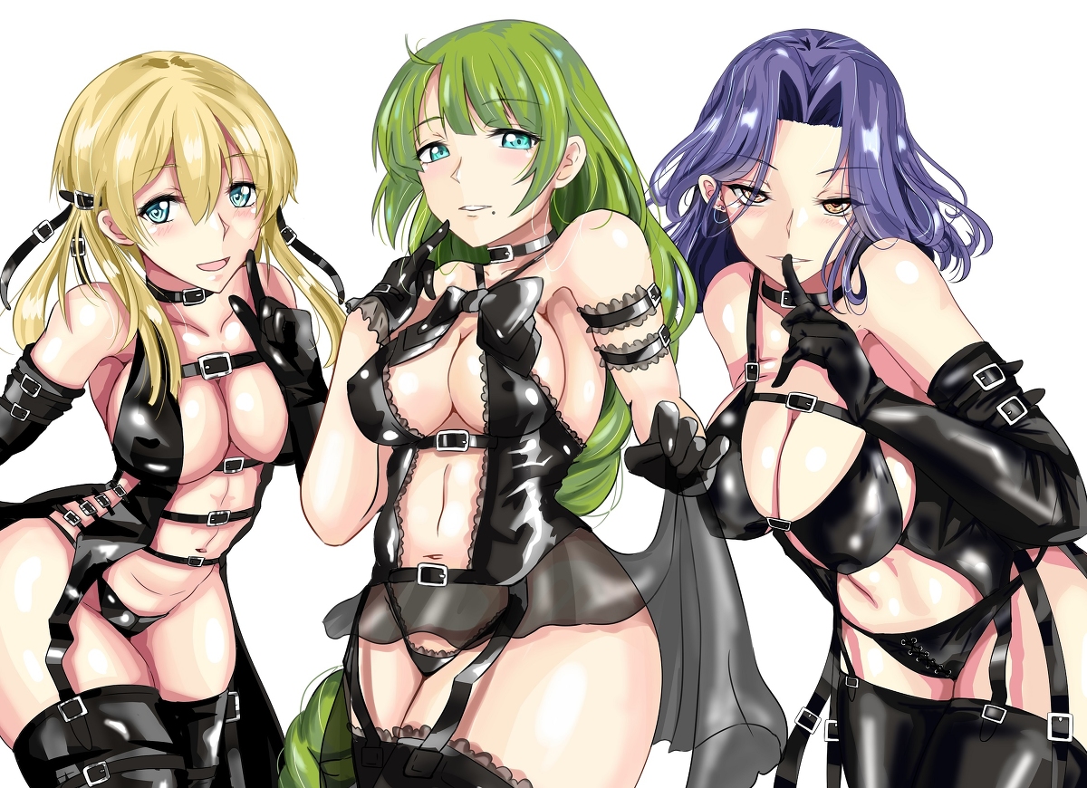 This is a pixiv picture whose title is 並べてみる.