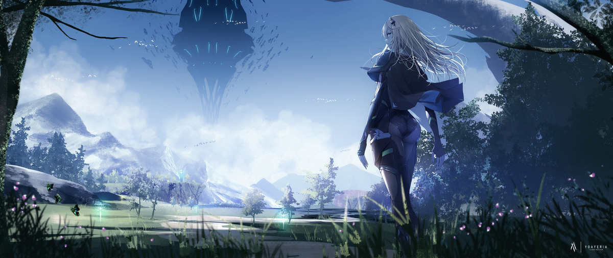 This is a pixiv picture whose title is Dawn of the 1000 years.