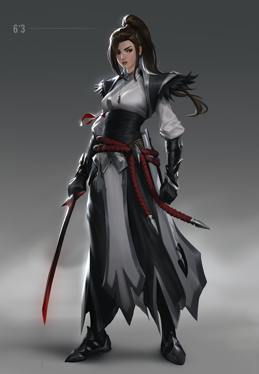 This is a pixiv picture whose title is OC - Akane Sgail.