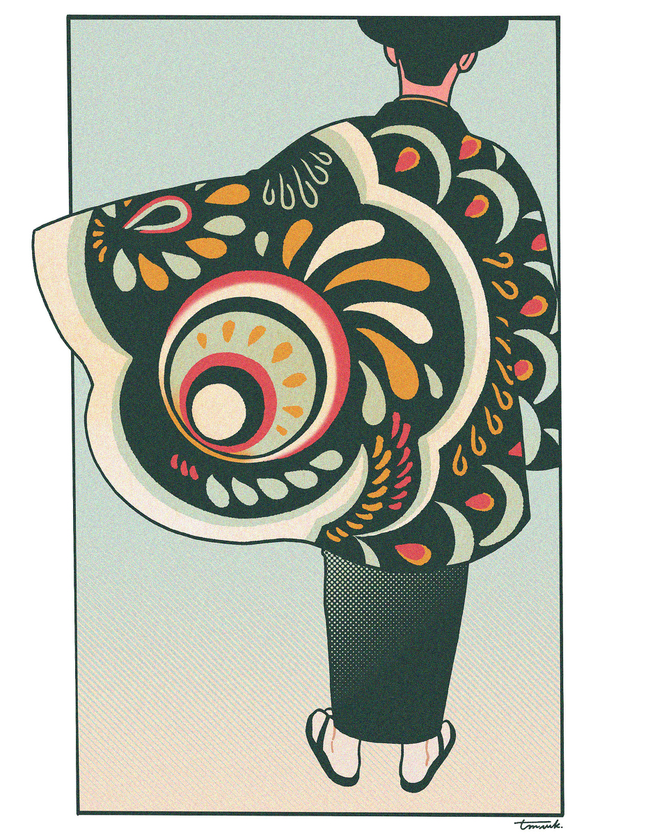 This is a pixiv picture whose title is 鯉.