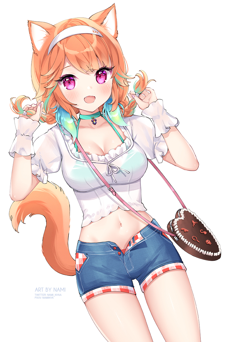 This is a pixiv picture whose title is にゃ ♥.