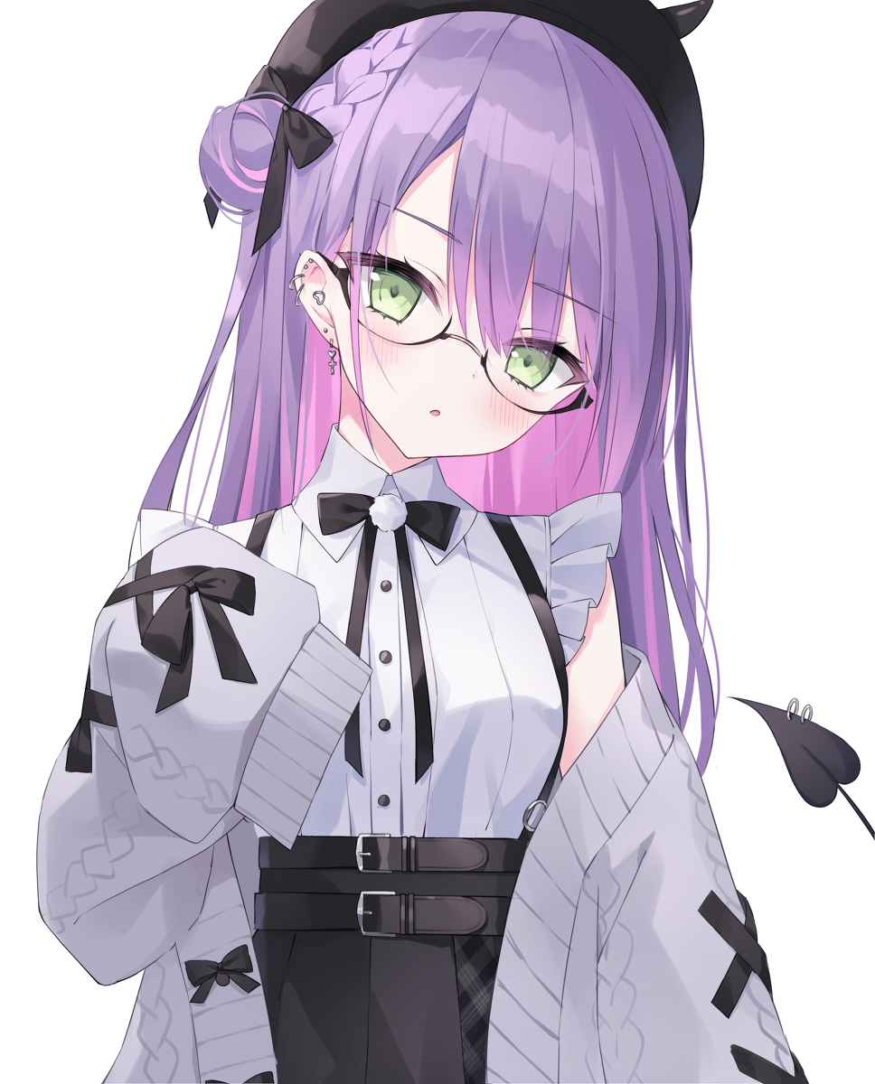 This is a pixiv picture whose title is 👿.