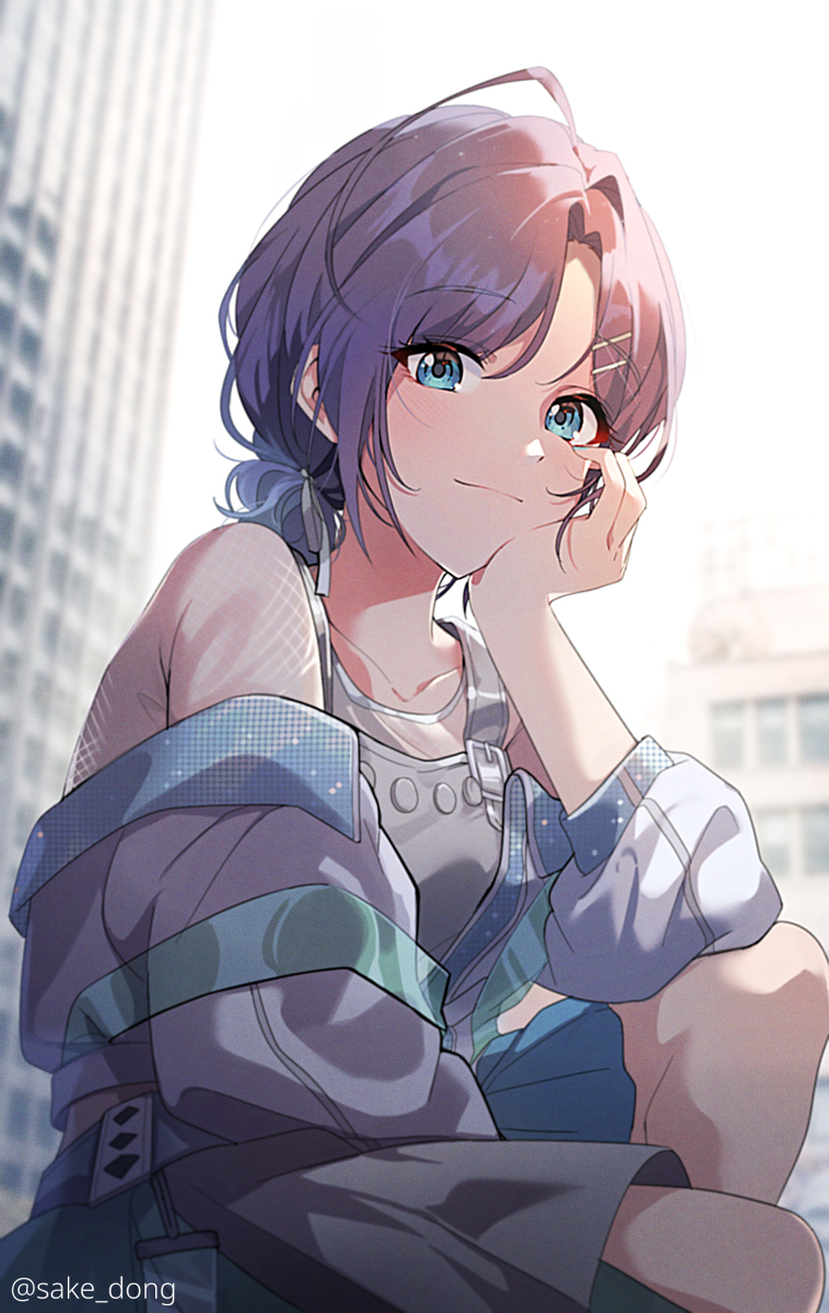This is a pixiv picture whose title is #浅倉透.