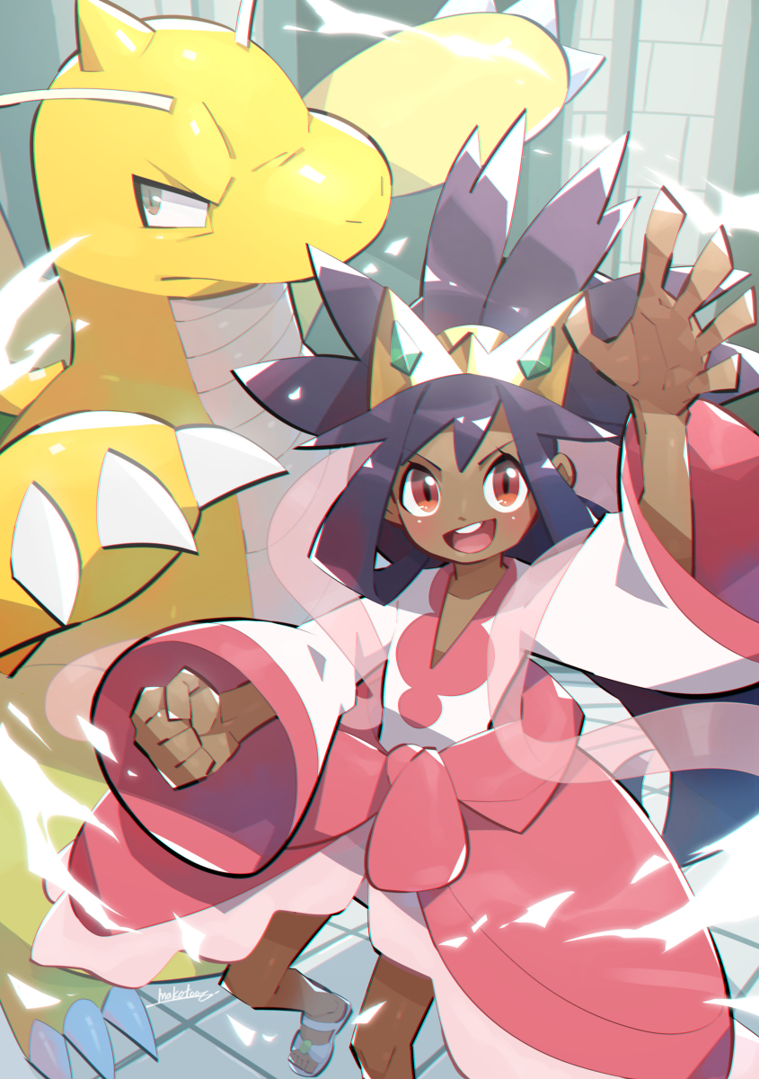 This is a pixiv picture whose title is アイリス！！.