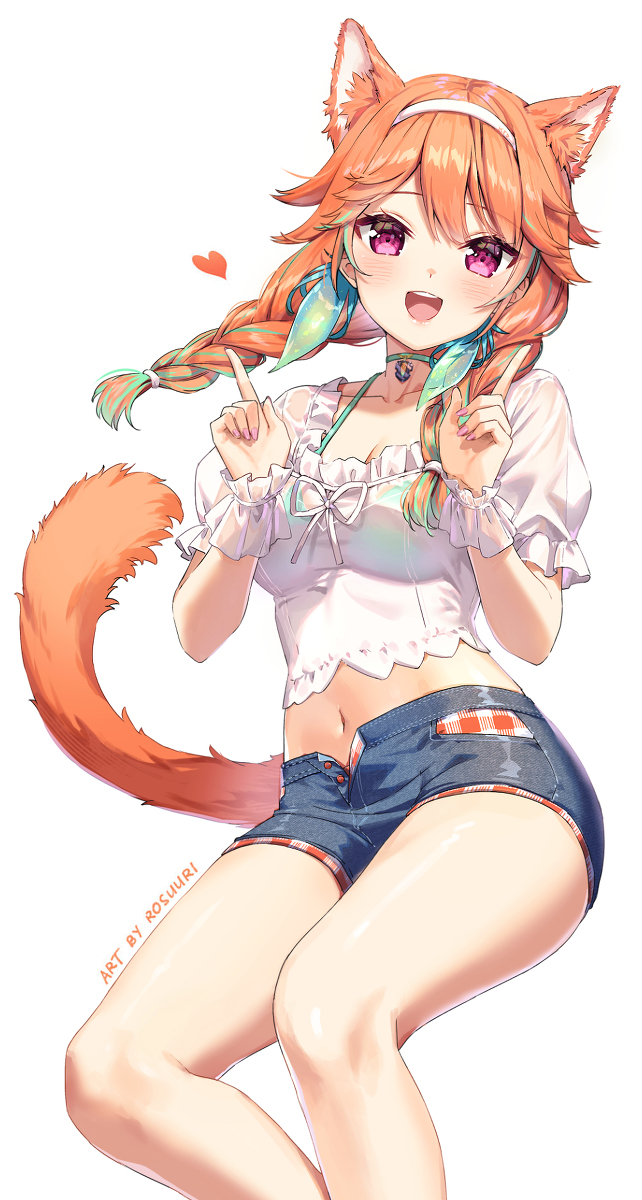 This is a pixiv picture whose title is Braids.