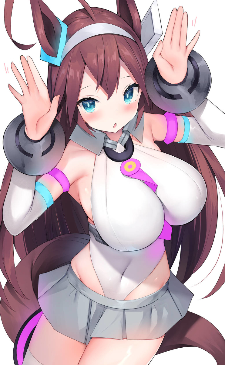 This is a pixiv picture whose title is ミホノブルボンちゃん.