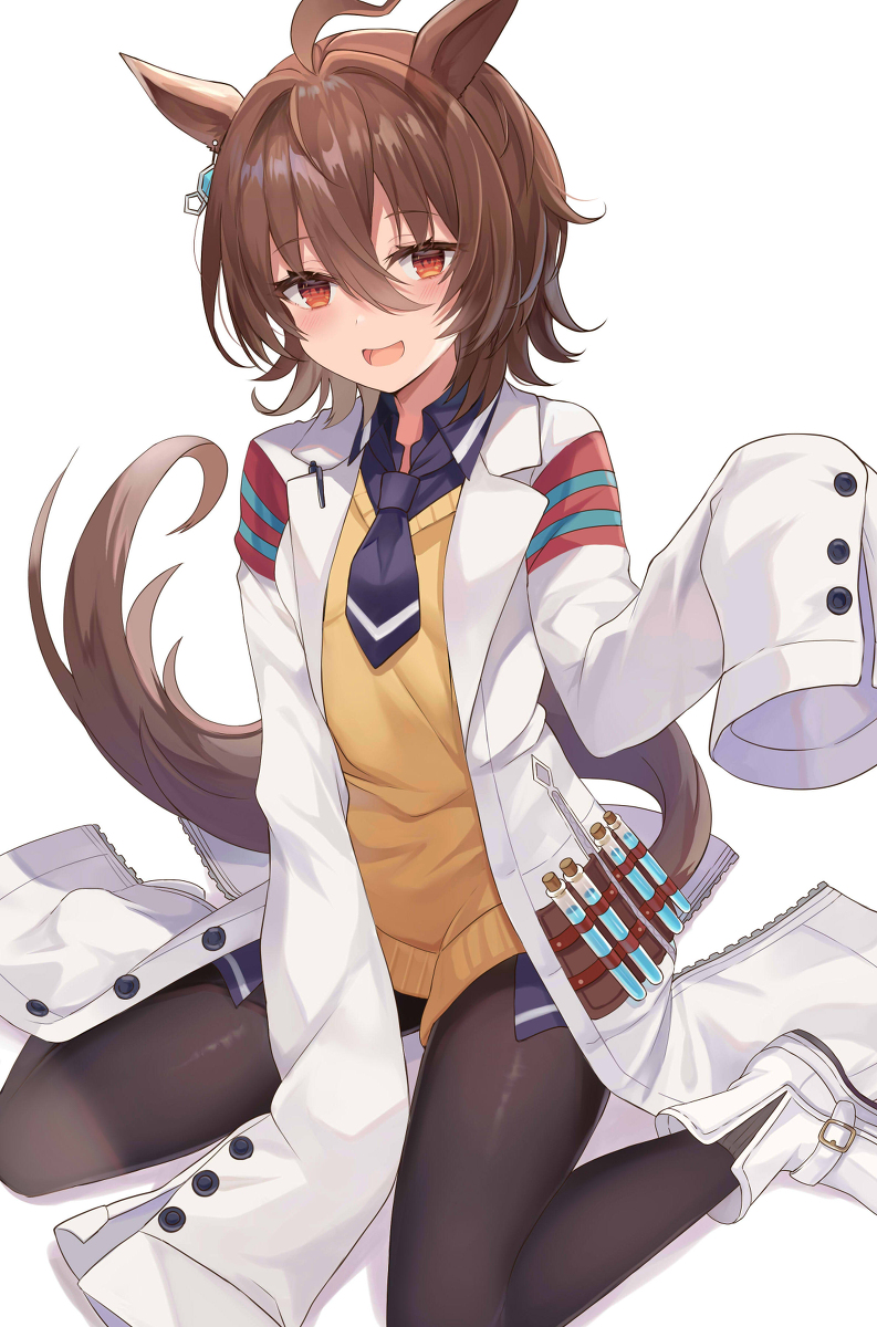 This is a pixiv picture whose title is タキオン.