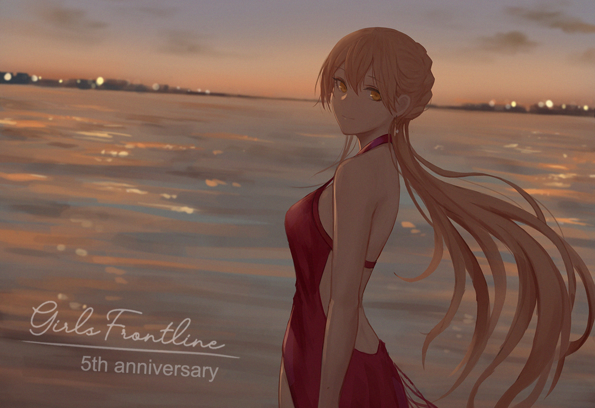 This is a pixiv picture whose title is “5th anniversary”.