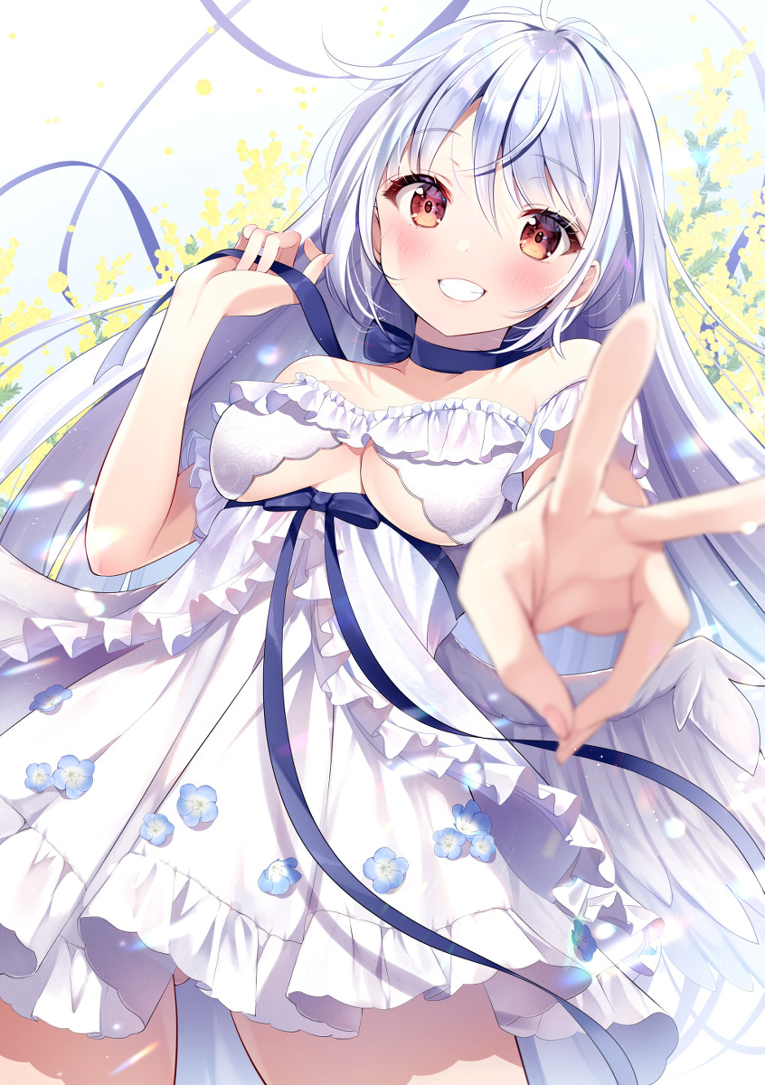 This is a pixiv picture whose title is ピース.