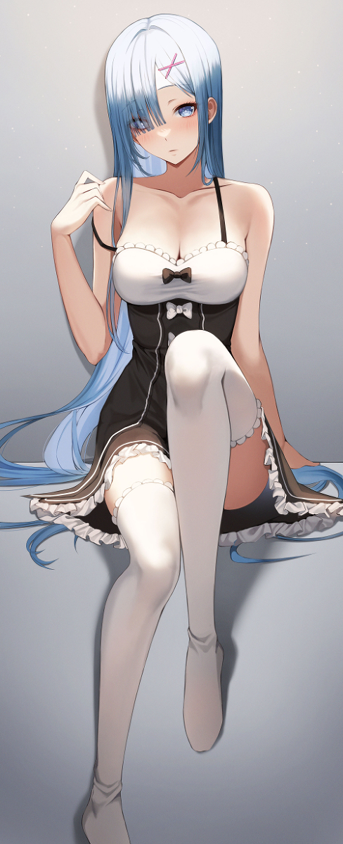 This is a pixiv picture whose title is レム.