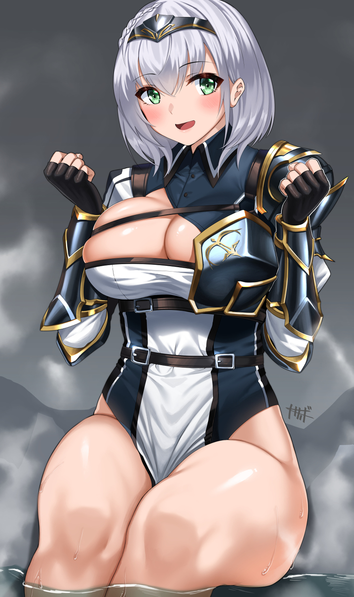 This is a pixiv picture whose title is 足湯団長.