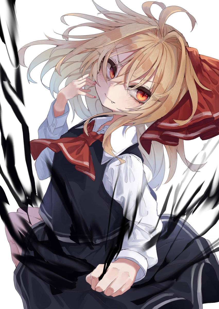 This is a pixiv picture whose title is ルーミア.