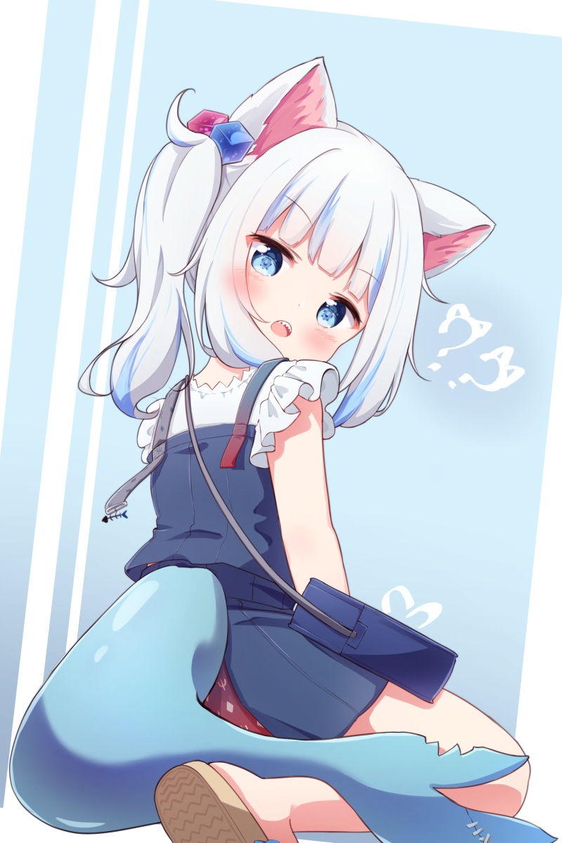 This is a pixiv picture whose title is ネコサメ.